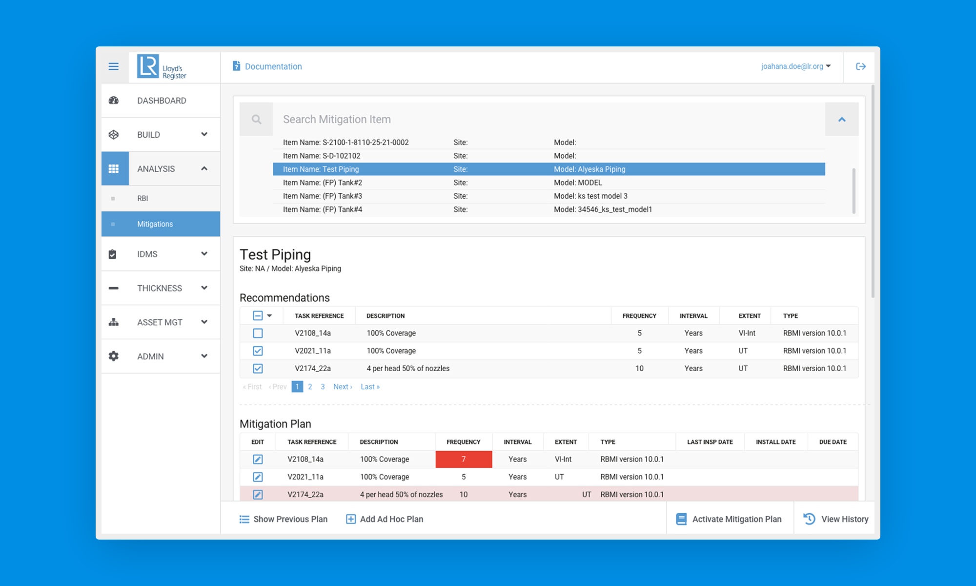 Files page after redesign