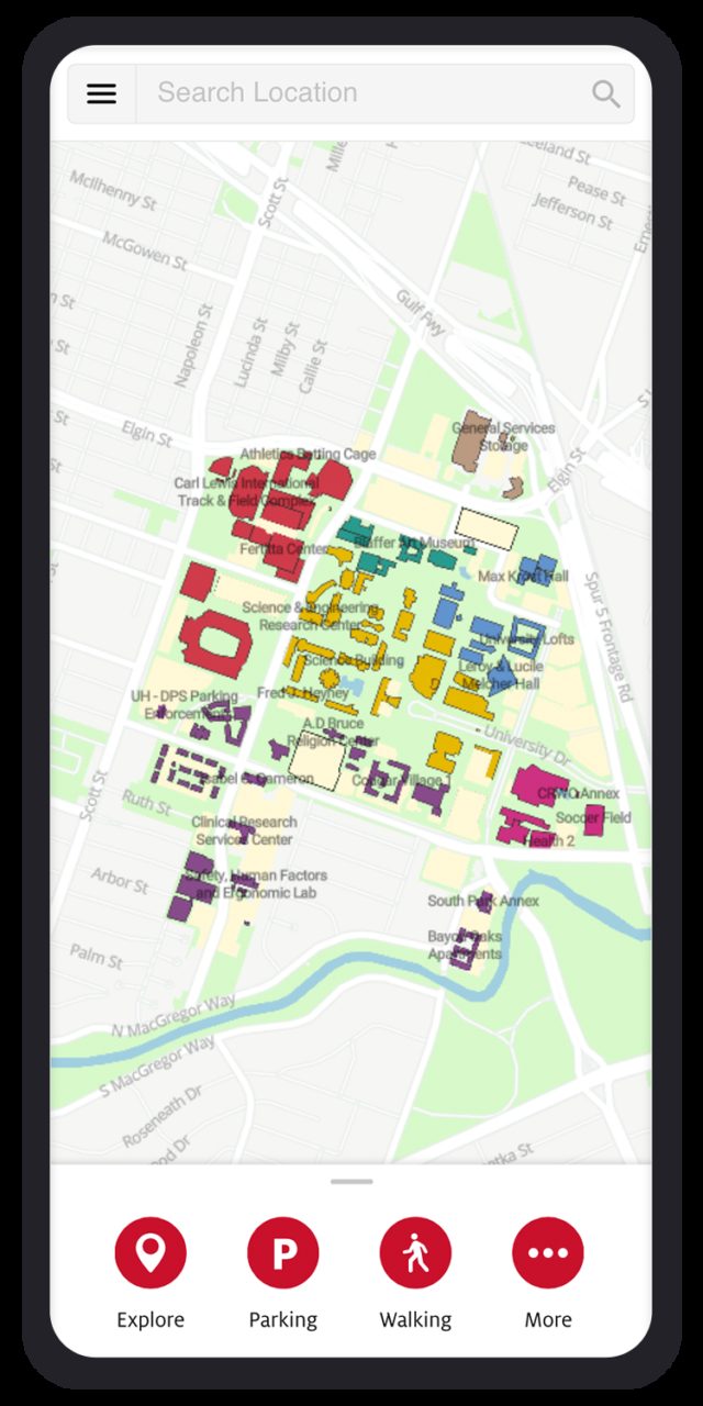 New map user interface